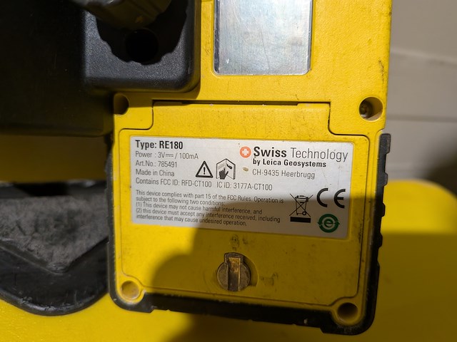 Roterende laser, leica, rugby 840, 2014, zelfstellend horizontaal/verticaal - afbeelding 10 van  11