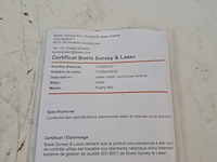 Roterende laser leica, rugby 840, bouwjaar 2014, zelfstellend horizontaal/verticaal - afbeelding 13 van  22