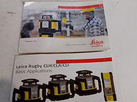 Roterende laser leica, rugby 840, bouwjaar 2016, zelfstellend horizontaal/verticaal - afbeelding 4 van  13