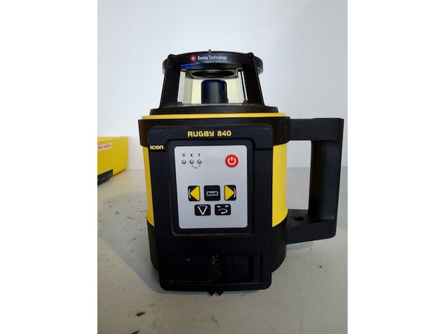 Roterende laser leica, rugby 840, bouwjaar 2016, zelfstellend horizontaal/verticaal - afbeelding 9 van  13