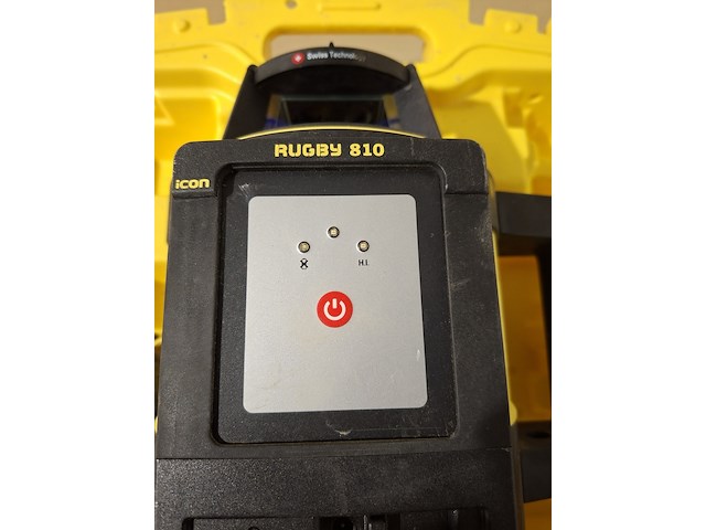 Roterende laser zelfstellend horizontaal leica, rugby 810, bouwjaar 2014 - afbeelding 2 van  5