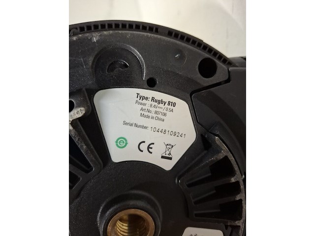 Roterende laser zelfstellend horizontaal leica, rugby 810, bouwjaar 2014 - afbeelding 7 van  10