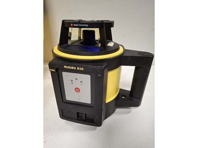 Roterende laser zelfstellend horizontaal leica, rugby 810, bouwjaar 2014 - afbeelding 4 van  10