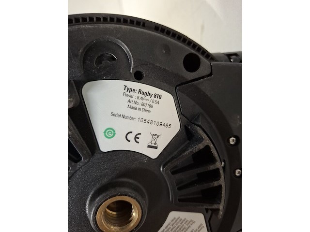 Roterende laser zelfstellend horizontaal leica, rugby 810, bouwjaar 2014 - afbeelding 7 van  10