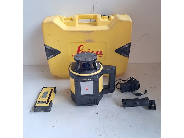 Roterende laser zelfstellend horizontaal leica, rugby 810, bouwjaar 2014 - afbeelding 14 van  20
