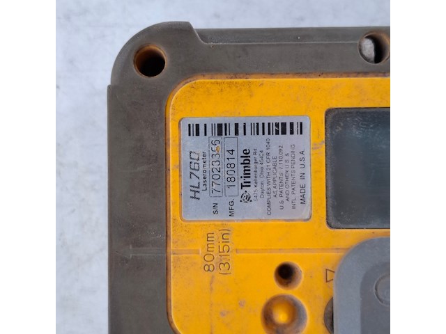 Roterende laser zelfstellend trimble, hv302-4, bouwjaar 2018, horizontaal/verticaal - afbeelding 8 van  16