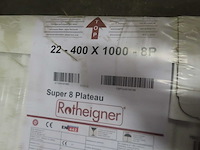 Rotheigner - s8 type 22 - vlakke paneelradiator 40x100cm - afbeelding 3 van  3