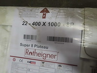 Rotheigner - s8 type 22 - vlakke paneelradiator 40x100cm - afbeelding 3 van  3