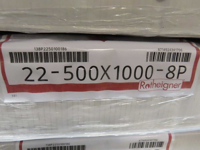 Rotheigner - s8 type 22 - vlakke paneelradiator 50x100cm (4x) - afbeelding 3 van  3