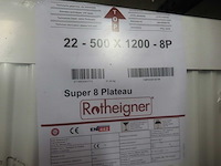 Rotheigner - s8 type 22 - vlakke paneelradiator 50x120cm (2x) - afbeelding 3 van  3