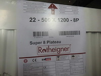 Rotheigner - s8 type 22 - vlakke paneelradiator 50x120cm (4x) - afbeelding 3 van  3
