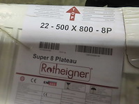 Rotheigner - s8 type 22 - vlakke paneelradiator 50x80cm - afbeelding 3 van  3
