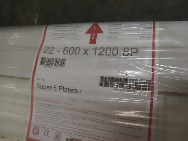 Rotheigner - s8 type 22 - vlakke paneelradiator 60x120cm (6x) - afbeelding 3 van  3