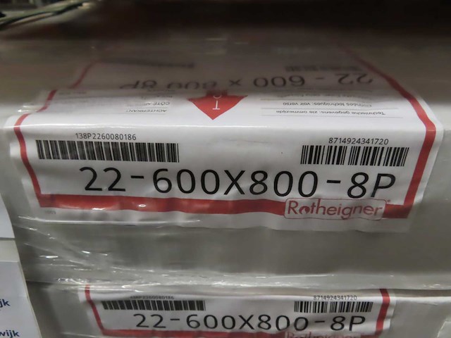 Rotheigner - s8 type 22 - vlakke paneelradiator 60x80cm (4x) - afbeelding 3 van  3