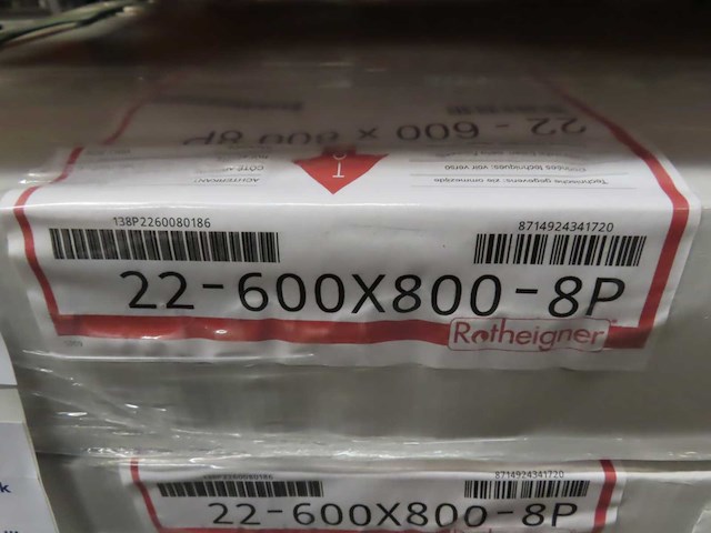 Rotheigner - s8 type 22 - vlakke paneelradiator 60x80cm (4x) - afbeelding 3 van  3