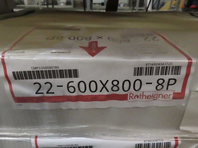 Rotheigner - s8 type 22 - vlakke paneelradiator 60x80cm (8x) - afbeelding 3 van  3