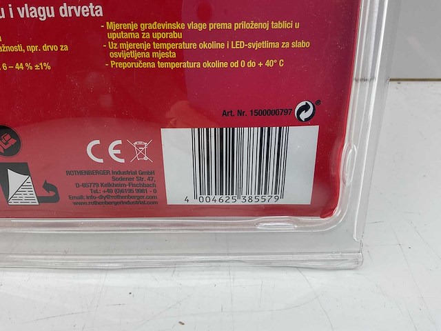 Rothenberger - em4807 - vochtigheidsmeter - afbeelding 3 van  3