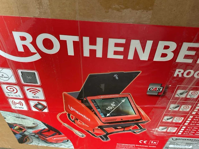 Rothenberger - rocam 4 plus met 40mm camera kop - rocam 4 plus - rioolinspectiecamera - afbeelding 4 van  6
