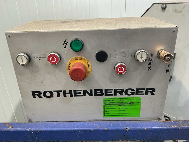 Rothenberger bs 355 m lintzaag - afbeelding 12 van  13