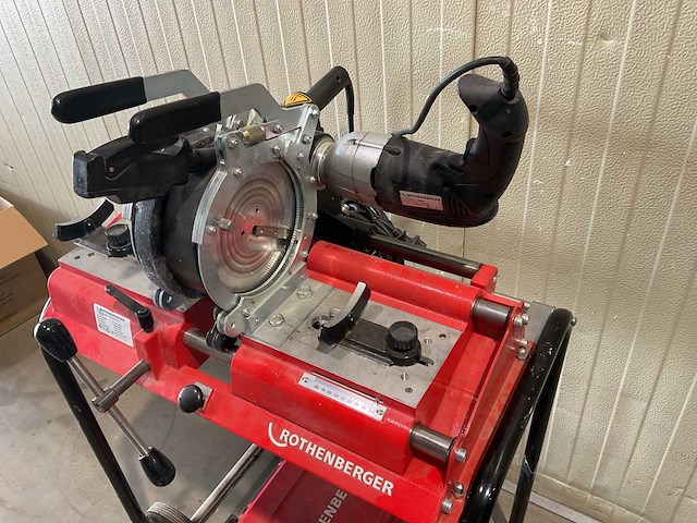 Rothenberger p160 saniline spiegellasmachine - afbeelding 4 van  4