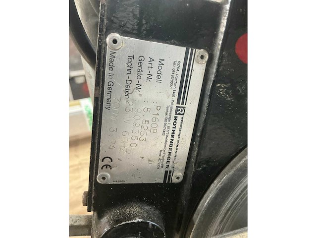 Rothenberger p160b spiegellasapparaat - afbeelding 5 van  5