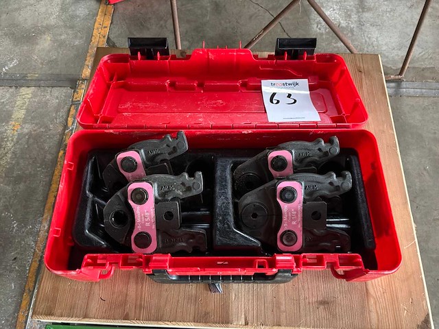 Rothenberger persbekken set 1/4”-5/8” - afbeelding 1 van  5