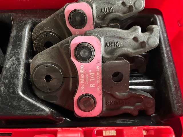 Rothenberger persbekken set 1/4”-5/8” - afbeelding 2 van  5