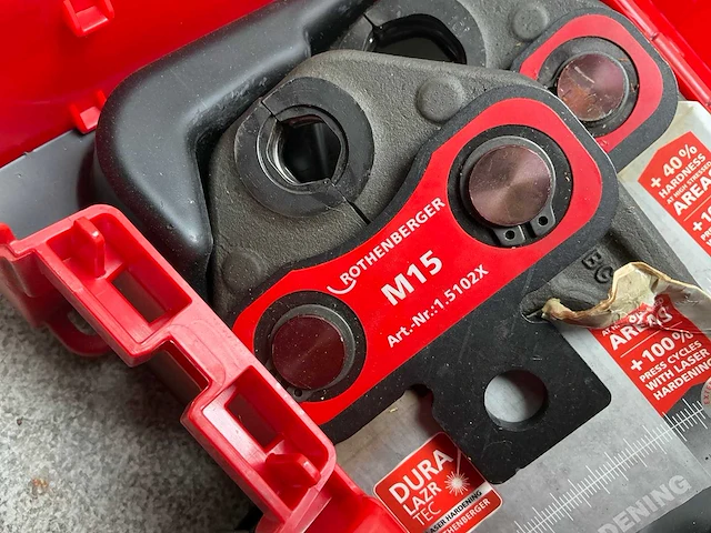 Rothenberger persbekkenset m 16-20-26-32mm - afbeelding 2 van  4