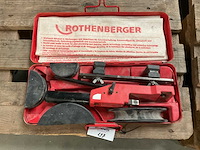 Rothenberger pijp- en buisbuiger - afbeelding 1 van  1