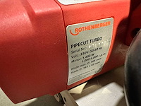Rothenberger pipecut turbo 250 buizenzaagmachine - afbeelding 8 van  8