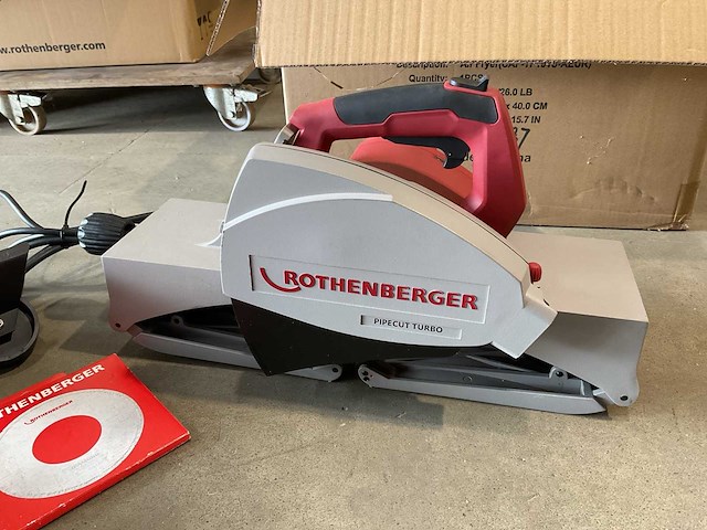 Rothenberger pipecut turbo 400 buizenzaagmachine - afbeelding 2 van  7