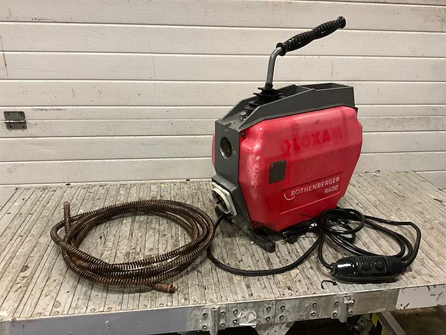 Rothenberger r600 buisreinigingsmachine - afbeelding 1 van  5