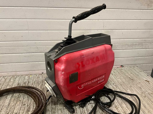 Rothenberger r600 buisreinigingsmachine - afbeelding 2 van  5