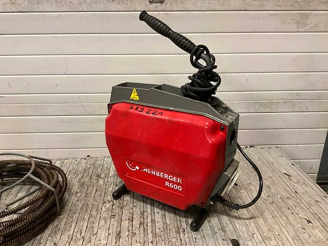 Rothenberger r600 buisreinigingsmachine - afbeelding 3 van  6