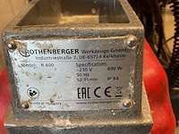 Rothenberger r600 riool verenmachine - afbeelding 5 van  6