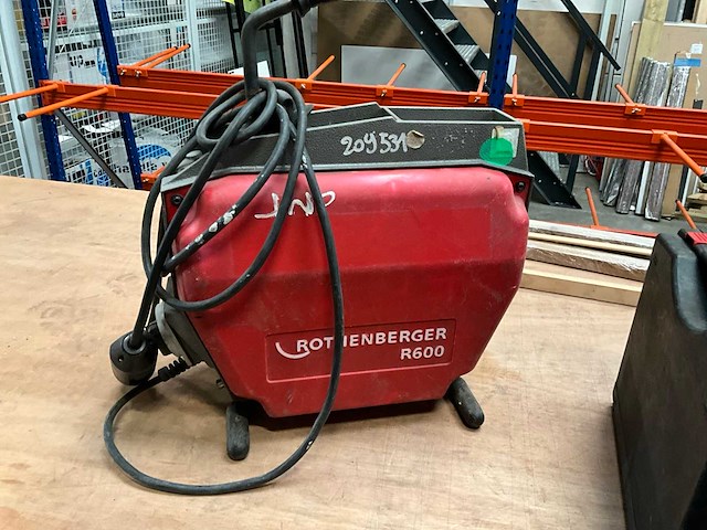 Rothenberger r600 rioolreinigingsmachine - afbeelding 2 van  5