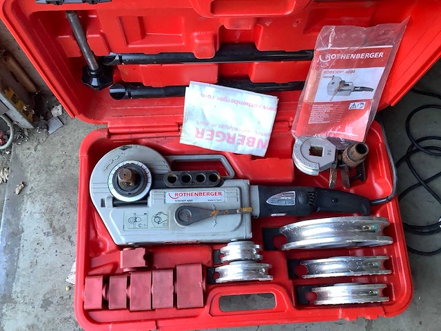 Rothenberger robend 4000 buigmachine - afbeelding 3 van  3