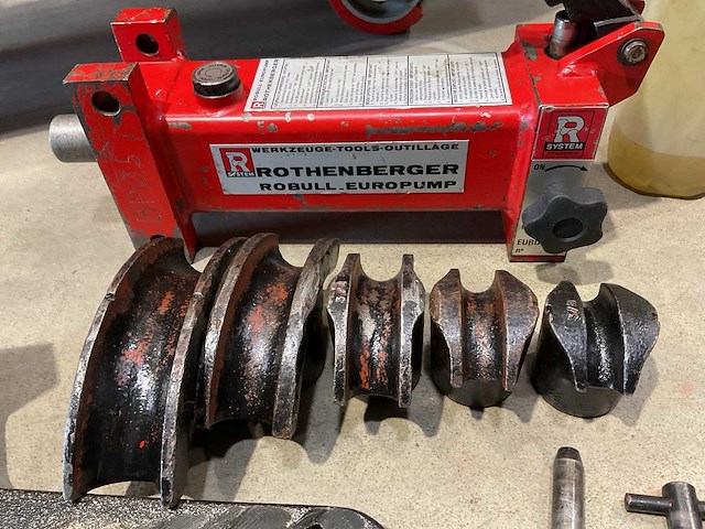 Rothenberger robull-europump hydraulisch buigijzer - afbeelding 2 van  5
