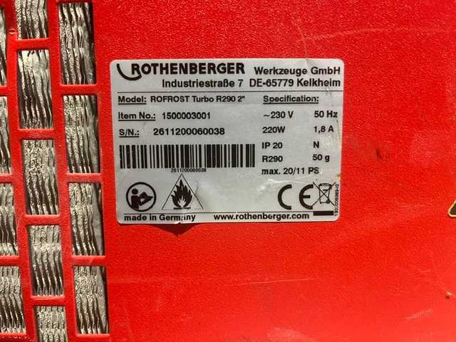 Rothenberger rofrost turbo pijpbevriezingssysteem - afbeelding 4 van  6