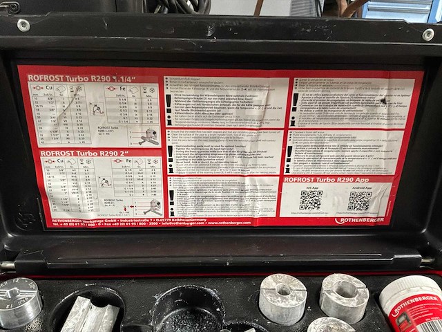 Rothenberger rofrost turbo r29p pijpbevriesingssysteem - afbeelding 6 van  7