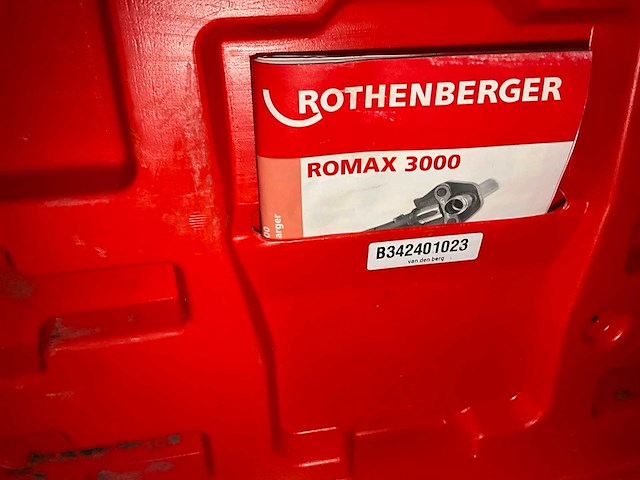 Rothenberger romax 3000 accu persklauw - afbeelding 2 van  10