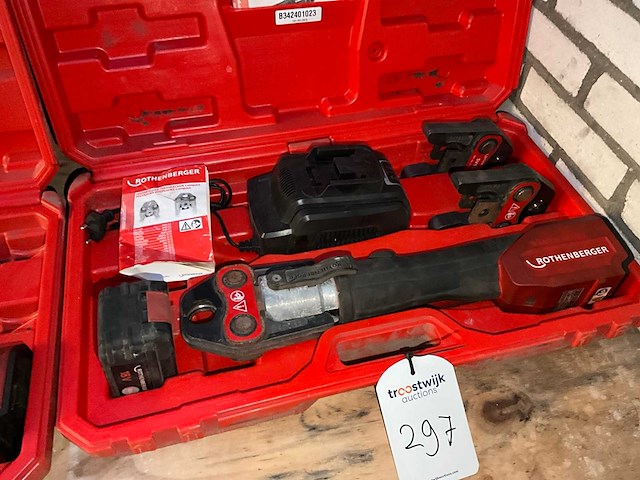 Rothenberger romax 3000 accu persklauw - afbeelding 1 van  10