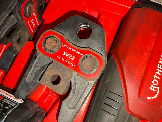 Rothenberger romax 3000 accu persklauw - afbeelding 7 van  10