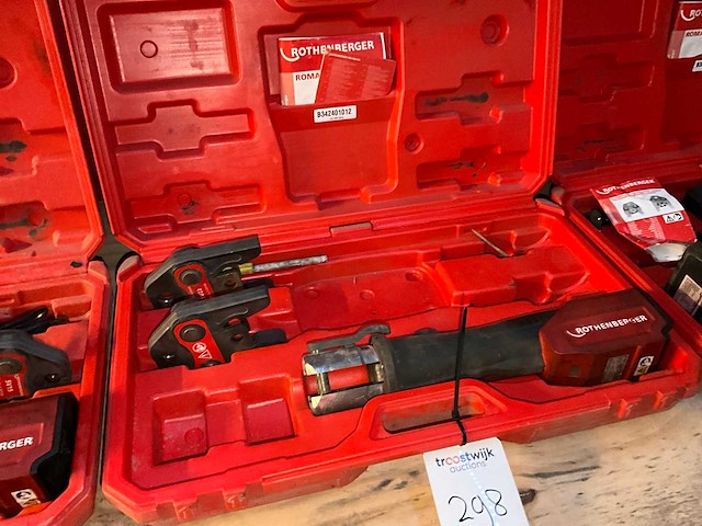 Rothenberger romax 3000 accu persklauw - afbeelding 1 van  6