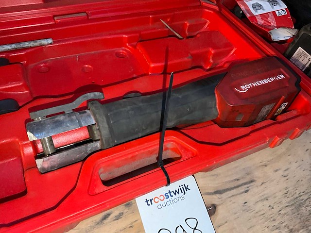 Rothenberger romax 3000 accu persklauw - afbeelding 2 van  6