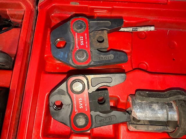 Rothenberger romax 3000 accu persklauw - afbeelding 4 van  6