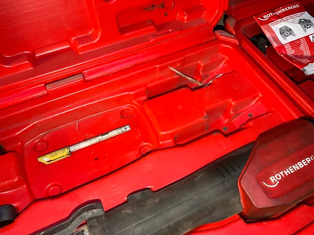 Rothenberger romax 3000 accu persklauw - afbeelding 5 van  6
