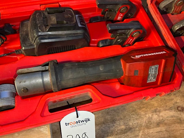 Rothenberger romax 3000 accu persklauw - afbeelding 2 van  7