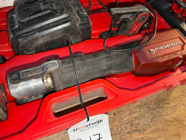 Rothenberger romax 3000 accu persklauw - afbeelding 2 van  5