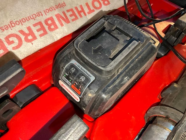 Rothenberger romax 3000 accu persklauw - afbeelding 5 van  5